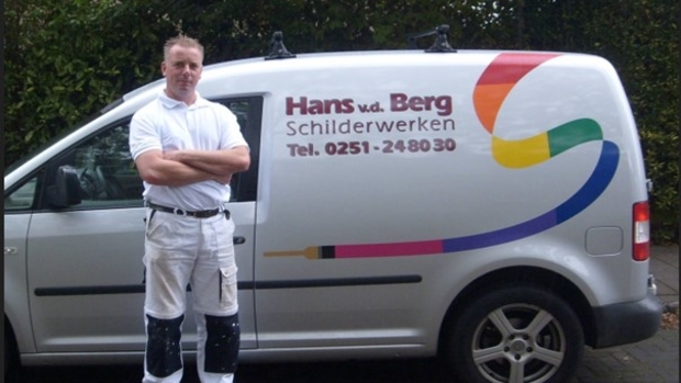 Hans van den Berg is klaar voor al uw schilderwerk